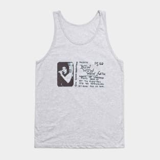 Bow Wow Wow Wall Of Voodoo Tank Top